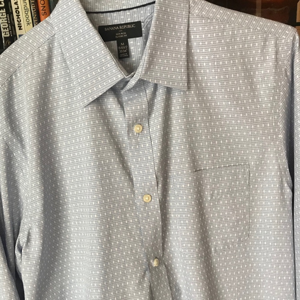 Banana Republic Men’s Dress Shirt Like New Medium